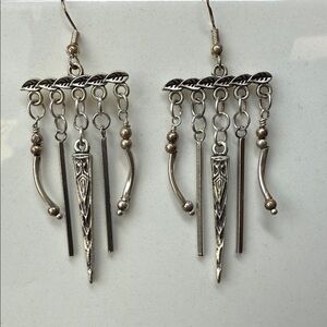 Silver Dangle Earrings